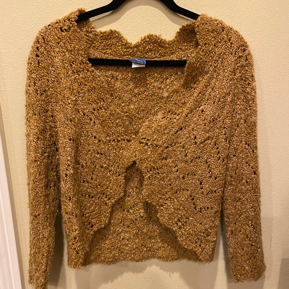 Vintage Cropped Sweater